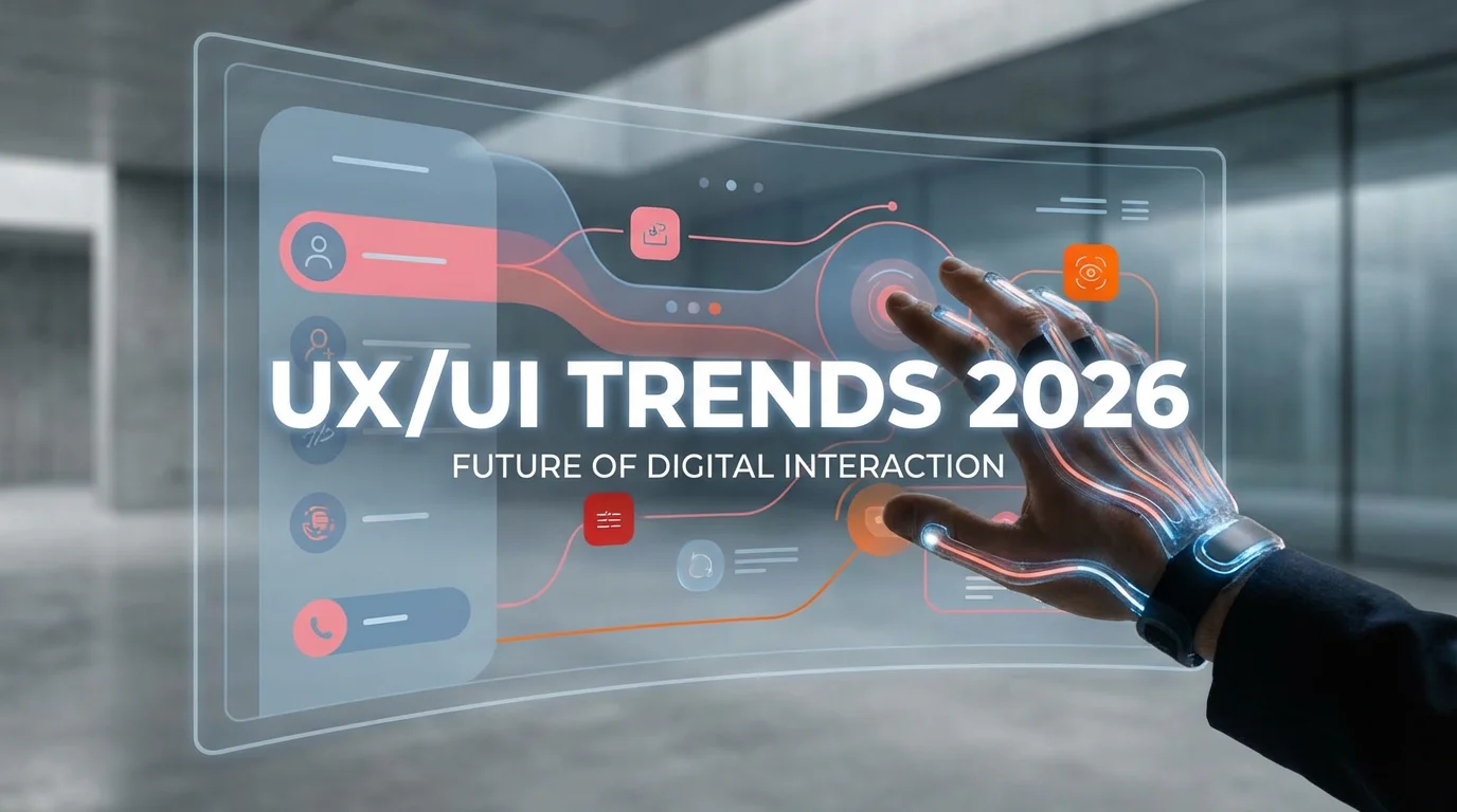 10 טרנדים חמים של עיצוב וחווית משתמש (UX/UI) בבניית אתרים לשנת 2026